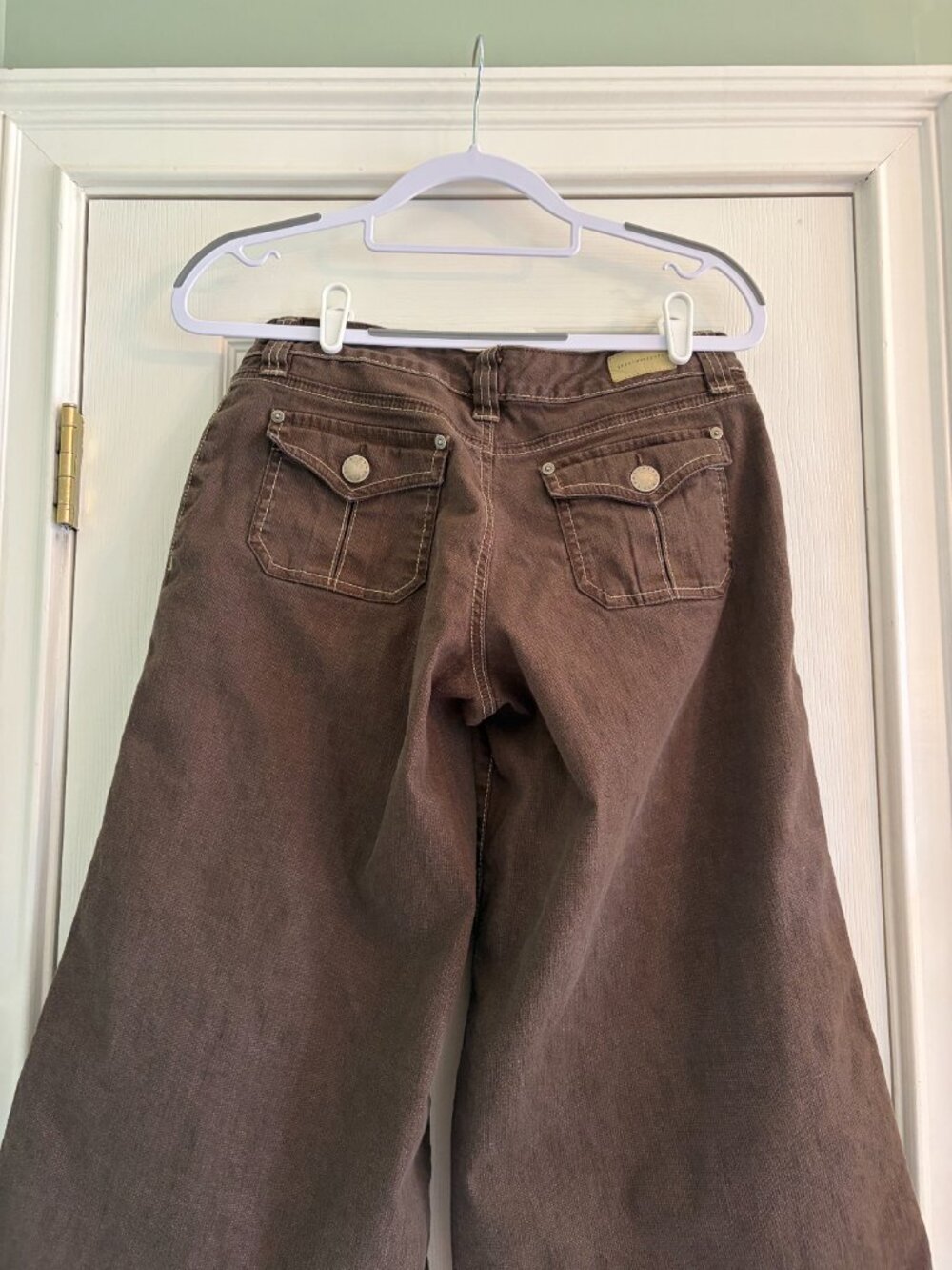 Sergio Valente Size 8 Brown cropped pants - Picture 2 of 14